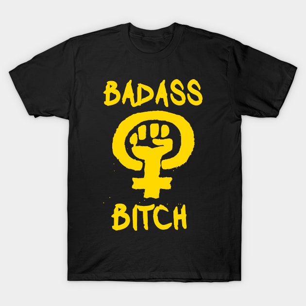 Badass Bitch T-Shirt by Go Ask Alice Psychedelic Threads